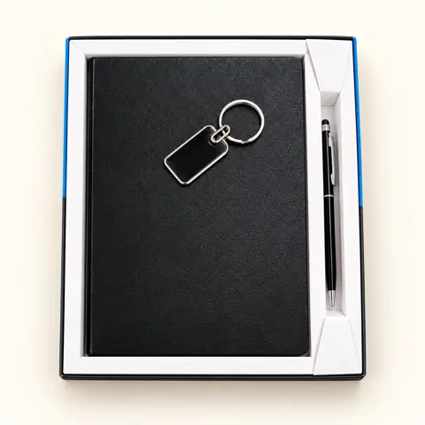 Signature Diary, Pen & Keychain Set
