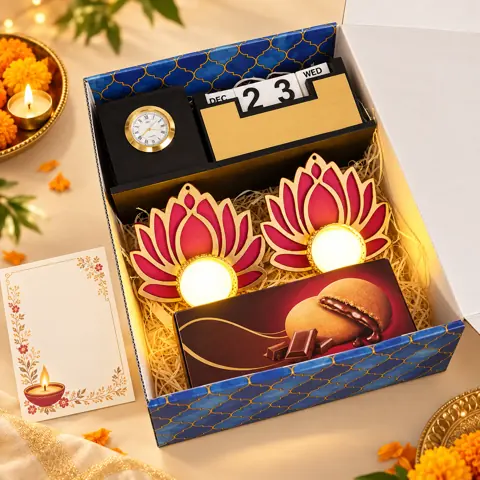 Festive Desk & Lotus Hamper