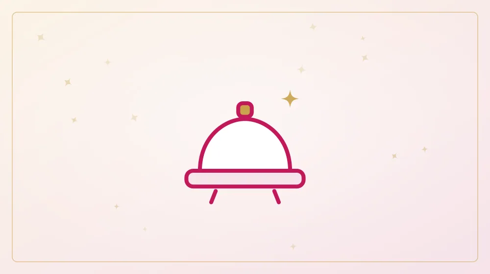 Illustration of a hotel service bell
